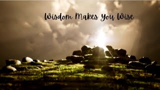 Wisdom Makes You Wise Proverbs 13 childrensgospel kidsworship kidsbiblelessons proverbswisdom [upl. by Goss513]