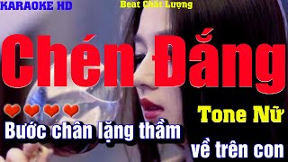 Karaoke Chén Đắng Bossonoval Tone Nữ l Beat phối mới Âm thanh ra chất lượngcực haydễ hát [upl. by Vassell]