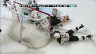 Bruins steal 2 points from the Sharks 11410 1080p HD [upl. by Aerda]