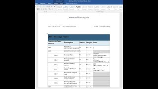 EDIFACT Guidelines Word [upl. by Lasko]