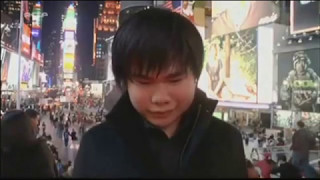 Nobuyuki Tsujii on Times Square 辻井伸行さん、タイムズ·スクエア year 2011 [upl. by Ruford]