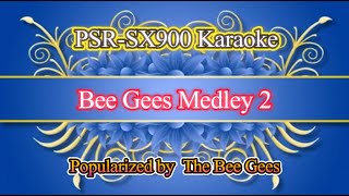 Bee Gees Medley 2 Video Karaoke [upl. by Eigla678]