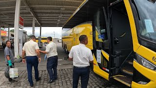 Viajando em um ônibus novo da BAHIA para SÃO PAULO 01 [upl. by Bilbe]