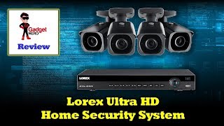 Lorex 4KHDIP84N Video Surveillance System  In Depth Overview [upl. by Revell]