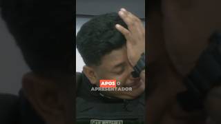 Capitão pitomba se emociona ao vivo após o apresentador lembrar da MC VÓ mcvo policia [upl. by Lhary594]