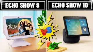 Echo Show 8 3rd Gen vs Echo Show 10  Which One is Better [upl. by Brookhouse]