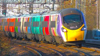 Trains at Wolverton Station WCML  180124 [upl. by Eilzel718]