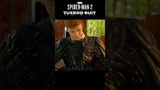 Symbiote suit changing to Tuxedo suit spiderman2 shorts youtubeshorts [upl. by Clarhe]