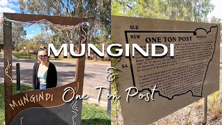 A Day off Exploring Mungindi and The One Ton Post QLD and NSW Border [upl. by Aita28]