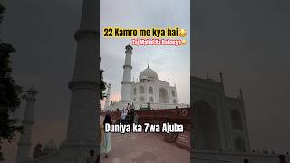 Taj Mahal Facts🌸🤍 tajmahal tajmahalindia trending shorts ytshort youtube agra [upl. by Talya369]