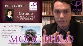 MOOC PHILO  Descartes 3  La métaphysique cartésienne [upl. by Marsden]