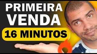 Primeira venda como afiliado HOTMART em 16 minutos  MUITO RÁPIDO E SEM APARECER [upl. by Mintz]