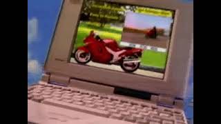 Toshiba Notebook Computer Commercial 1990s [upl. by Enytsuj]