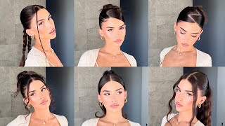 CUTE amp EASY UPDO HAIRSTYLES [upl. by Socem941]