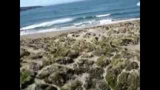 RC aerial video Lawsons Landing  Point Reyes Calif [upl. by Aneed]