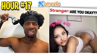 I Went On OMEGLE For 24 Hours [upl. by Ysdnyl]