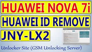 Huawei Nova 7i JNYLX2 Huawei id Remove By Octoplus Huawei Tool [upl. by Schnurr332]