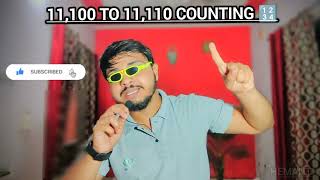 11100 TO 11110 counting in hindi 🔢😊  hindi counting  हिन्दी गिनती  CountingNinja Hemant  ginti [upl. by Sudnor371]