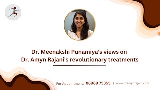 Fellow Physiotherapist Testimonial  Dr Meenakshis Experience at OAKS Clinic with Dr Amyn Rajani [upl. by Noxin]