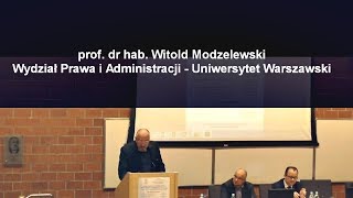 Ochrona konsumenta 2018  Witold Modzelewski  Szansa na ustawę dot kredytów quotwalutowychquot [upl. by Repinuj]