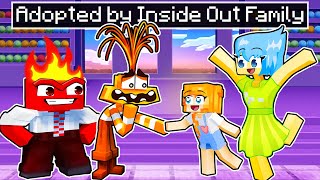 Adopted by INSIDE OUT 2 Family in Minecraft [upl. by Hung607]