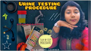 Urine Analysis proceduresugar and albumin testhow to explain in exameasy step procedure [upl. by Ark]