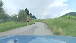 percorrendo le strade del chianti rufina con il mio Suzuki Jimny 4x4 [upl. by Philander]