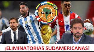 PARAGUAY VS ARGENTINA en eliminatorias MUNDIALISTAS 2010  2014  2018 y 2022 [upl. by Veal269]