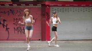 สาวเกาหลีเต้น Shufle Dance สุดเซ็กซี่ [upl. by Iren]