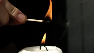 Lighting a Candle Without Touching it in Slow Motion  The Slow Mo Guys [upl. by Conal992]