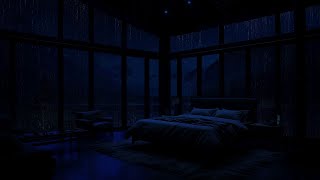 Mit Regengeräuschen auf einem gemütlichen Bett einschlafen 🌧️🛏️ Regenatmosphäre [upl. by Jann883]