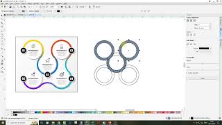 Creative Concept with Coreldraw Infographic Design  Coreldraw Tutorial [upl. by Arriat]