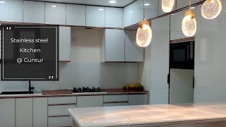 Stainless Steel Modular Kitchen Guntur [upl. by Leo459]