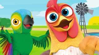 🐓 Bartolito 🐓  Hindi Rhymes For Children  Kids Kingdom Hindi Rhymes [upl. by Htelimay]