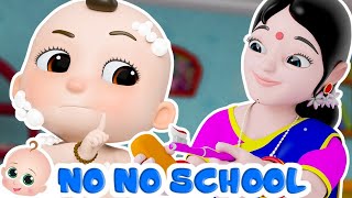 Yes Yes Go To School Song  हाँ हाँ स्कूल जाओ  Hindi Rhymes For Kids [upl. by Ylnevaeh]