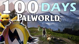 I Spent 100 Days In PALWORLD  This is What Happens [upl. by Ititrefen]