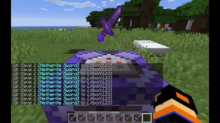 Knockback 1000 Netherite Sword 117 [upl. by Otokam]