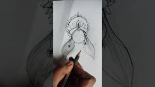 Drawing by pencil  drawing Lakshmi Jitrendingshorts art shorts [upl. by Silvan]