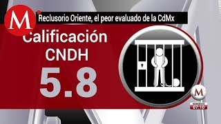 Reclusorio Oriente el peor evaluado de la CdMx [upl. by Yrod32]