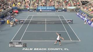 Gulbis Wins Delray Beach Title [upl. by Parik]