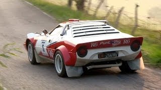 Lancia Stratos HF Group 4  Ferrari V6 Engine Sound [upl. by Eciram]