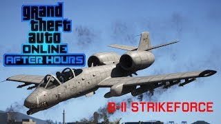 GTA Online B11 Strikeforce A10 Warthog GameplayCustomization After Hours Update Dripfeed [upl. by Sherj]