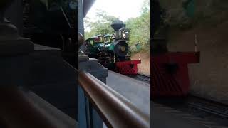 Walt Disney World Railroad arrival to Fantasyland Station All aboard [upl. by Aidole]