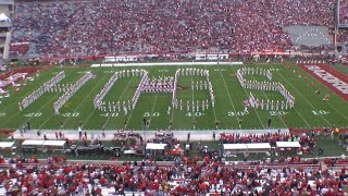 Razorback Marching Band Pregame 1122024 Ole Miss at Fayetteville [upl. by Risay]