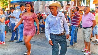 🔥DESDE XILITLA 🇲🇽 DOMINGO DE HUAPANGO 724 🤩 TRÍO MIRAMAR 🎶🎻 [upl. by Essiralc]