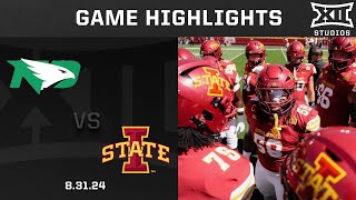 North Dakota vs Iowa State Game Highlights  2024 Big 12 Football [upl. by Nigel]