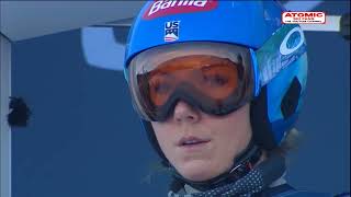 Mikaela Shiffrin 🇺🇸  Killington womens GS Nov 26 2022 2nd run weareskiing sheskis atomic [upl. by Corbet]