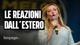 Per la stampa estera in Italia alle politiche trionfa l’estrema destra di Giorgia Meloni [upl. by Sou260]