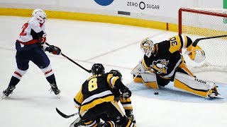 Capitals’ Kuznetsov scores in OT to eliminate Penguins [upl. by Elyag182]