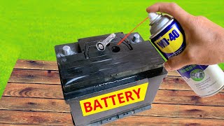 New old battery instantly in just 1 minute Excellent repair surprises experienced drivers [upl. by Cath121]